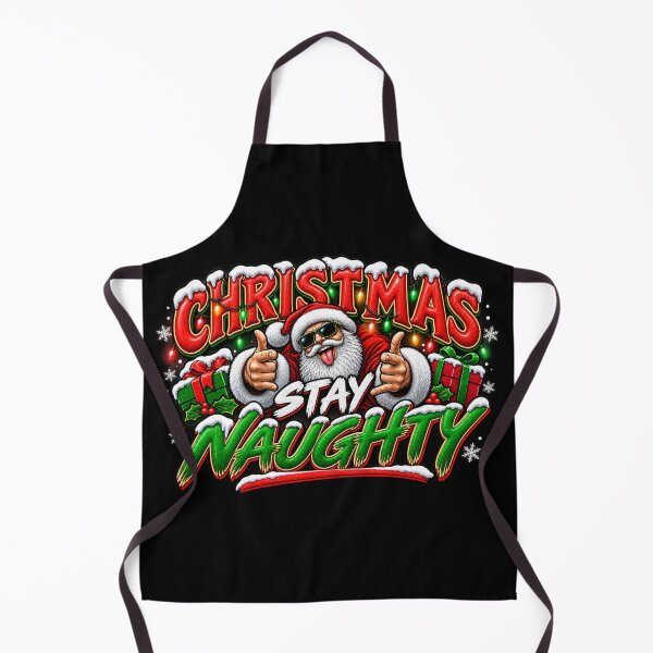 Item preview, Christmas Stay Naughty - Rude But Funny - Christmas Design designed and sold by aventi24.