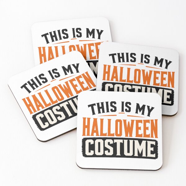 Item preview, This Is My Halloween Costume Funny Halloween Typography designed and sold by BearLoveDesign.