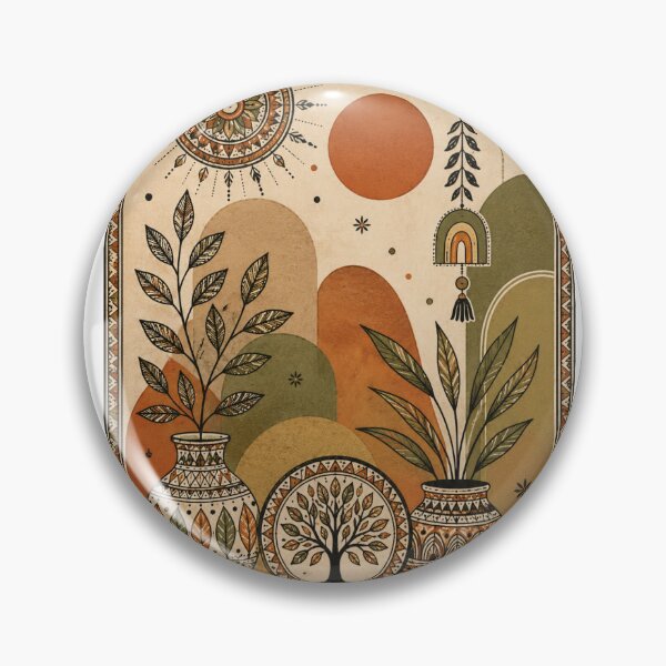 Item preview, Boho Art in Madhubani Style | Indian Art designed and sold by Sakshiartwork.