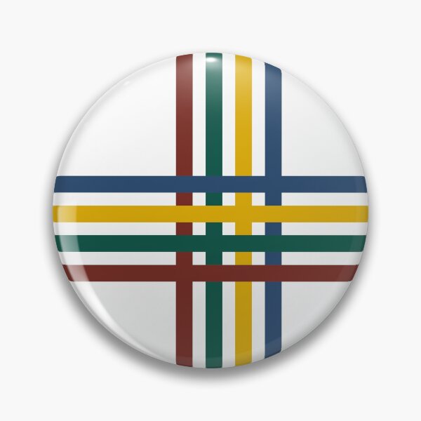 Item preview, Geometric Woven Grid Spectrum Lines Abstract designed and sold by LensDyn™.