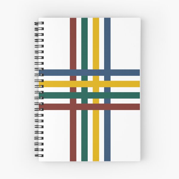 Item preview, Geometric Woven Grid Spectrum Lines Abstract designed and sold by LensDyn™.