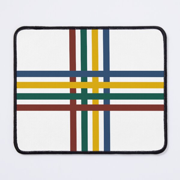 Item preview, Geometric Woven Grid Spectrum Lines Abstract designed and sold by LensDyn™.