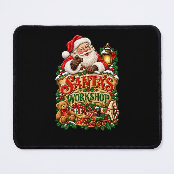 Item preview, Vintage Santa's Workshop designed and sold by RockitBaby.