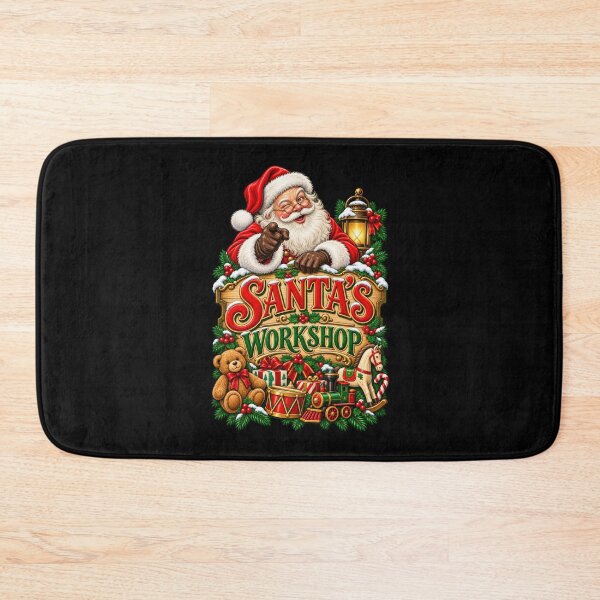 Item preview, Vintage Santa's Workshop designed and sold by RockitBaby.