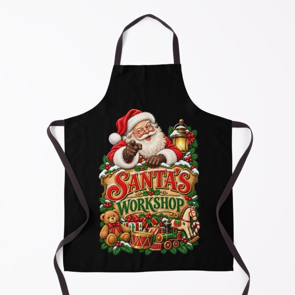 Item preview, Vintage Santa's Workshop designed and sold by RockitBaby.