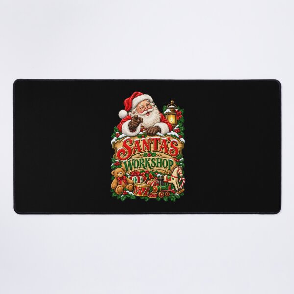 Item preview, Vintage Santa's Workshop designed and sold by RockitBaby.