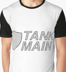 'Tank Main' Minimalist Design Graphic T-Shirt