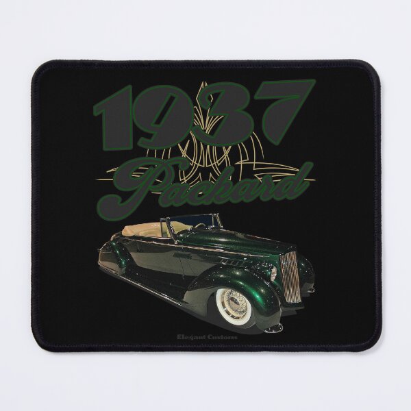Item preview, 37 Packard with text - Lowrider, Kustom, Hot Rod, Muscle Car designed and sold by Elegant Customs.