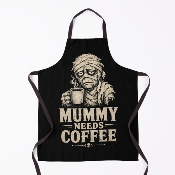 Item preview, Mummy Needs Coffee Tired Bandaged Character designed and sold by Linework Studio.