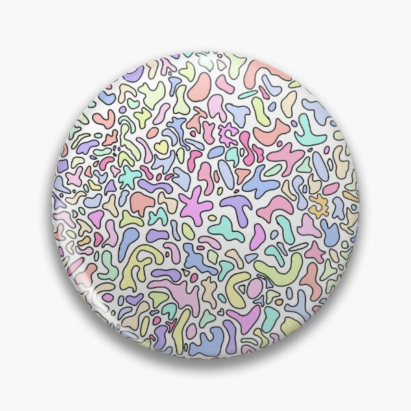 Item preview, pastel rainbow squiggles  designed and sold by Netania.