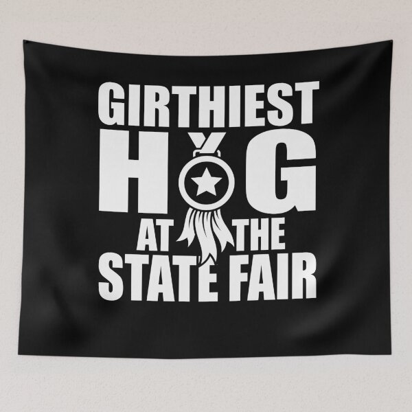 Item preview, Girthiest Hog At The State fair designed and sold by Designart68.