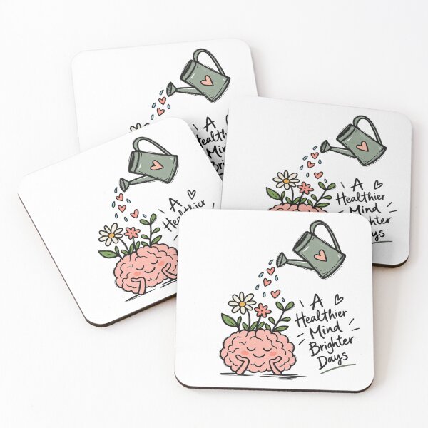 Item preview, A Healthier Mind Brighter Days designed and sold by RetroPop23.