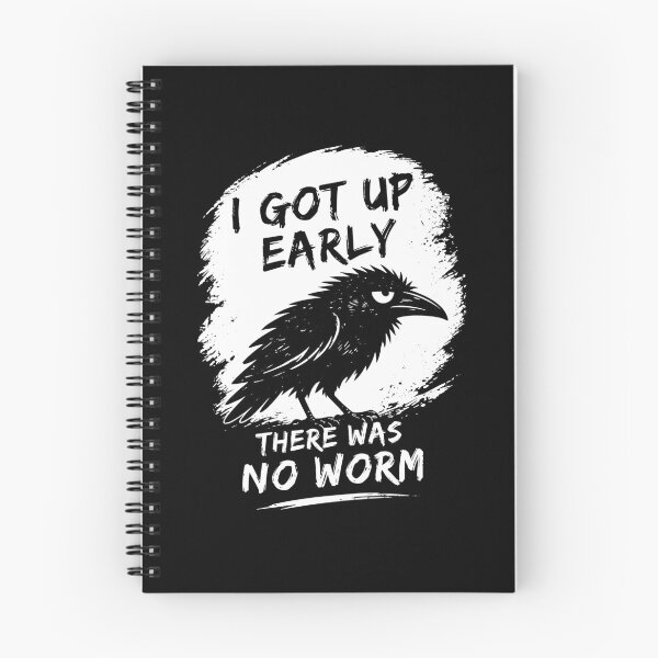 Item preview, I Got Up Early There Was No Worm designed and sold by ellapaintcoast.