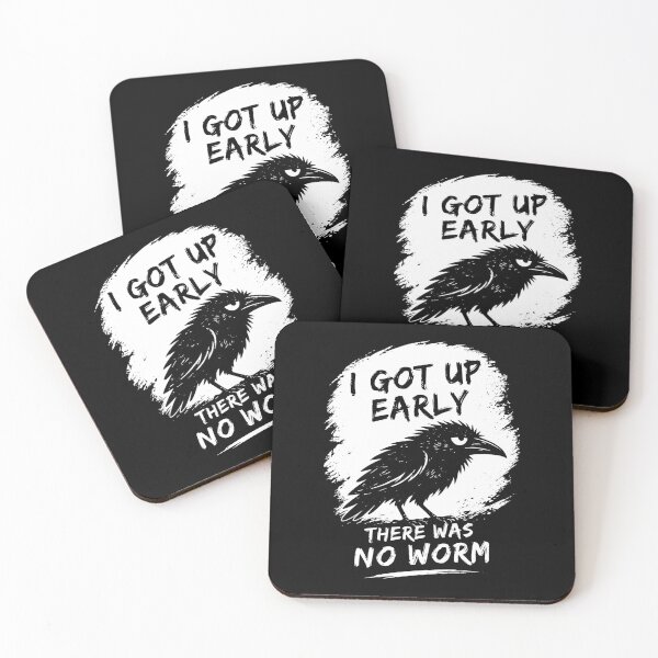 Item preview, I Got Up Early There Was No Worm designed and sold by ellapaintcoast.