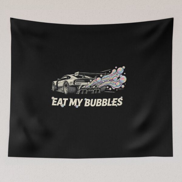 Item preview, eat my bubbles-swim-swimmer-swimming-beach-eat my bubbles funny-car-car lover-Bubbles designed and sold by heroes-one.