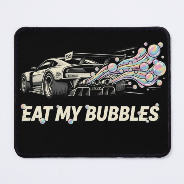 Item preview, eat my bubbles-swim-swimmer-swimming-beach-eat my bubbles funny-car-car lover-Bubbles designed and sold by heroes-one.