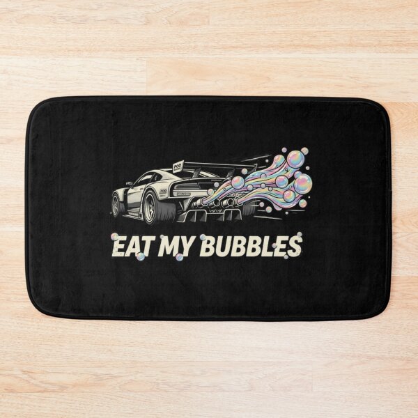 Item preview, eat my bubbles-swim-swimmer-swimming-beach-eat my bubbles funny-car-car lover-Bubbles designed and sold by heroes-one.