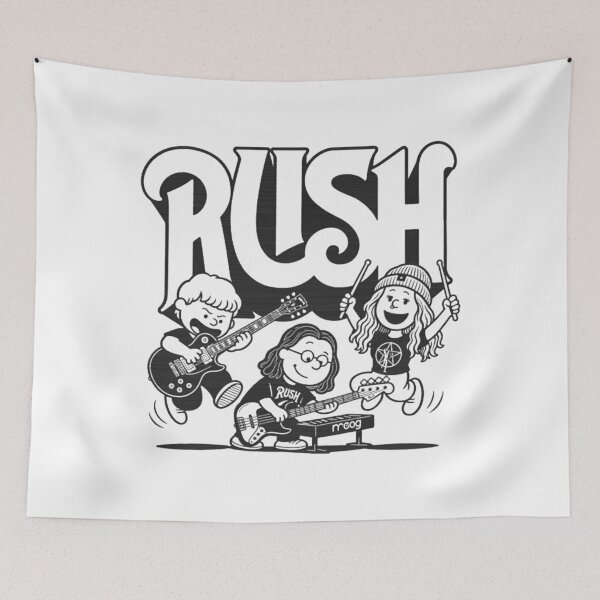 Item preview, Rush Cartoon Band designed and sold by DstudioTees.