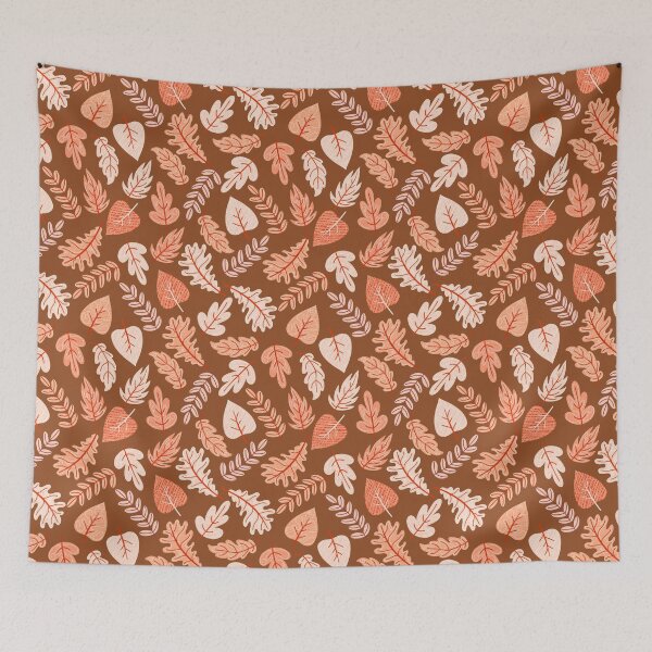 Item preview, Textured Autumn Canopy – Cozy Fall Foliage Pattern | Orange designed and sold by Frohyou.