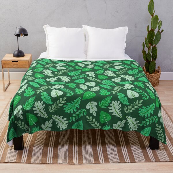 Item preview, Textured Autumn Canopy – Cozy Fall Foliage Pattern | Green designed and sold by Frohyou.