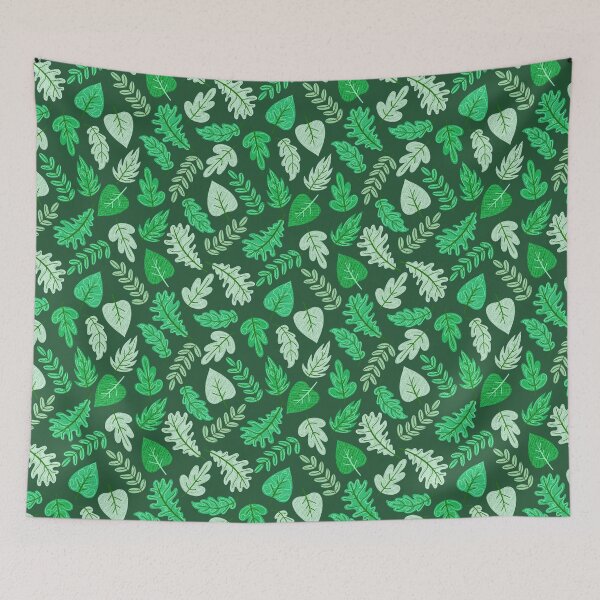 Item preview, Textured Autumn Canopy – Cozy Fall Foliage Pattern | Green designed and sold by Frohyou.