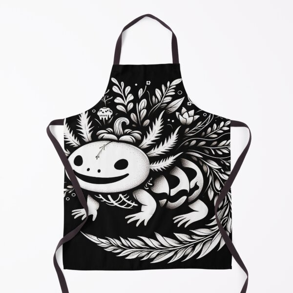 Item preview, Gothic Zombie Axolotl Dark Botanical designed and sold by BriSher.