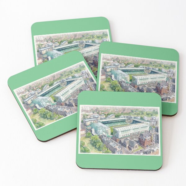 Item preview, Easter Road Stadium Edinburgh Watercolour Art Print designed and sold by ArtworkNorth.