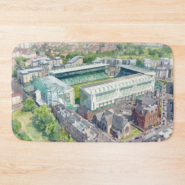 Item preview, Easter Road Stadium Edinburgh Watercolour Art Print designed and sold by ArtworkNorth.
