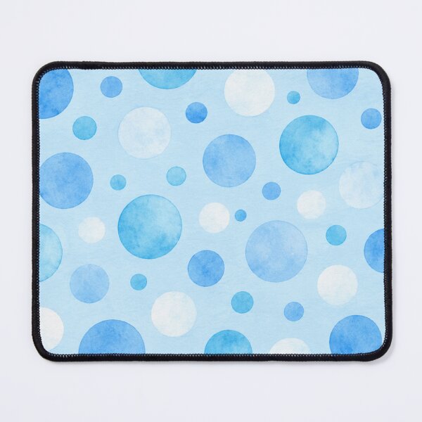 Item preview, Large sky blue and white polka dots designed and sold by Nolan6.