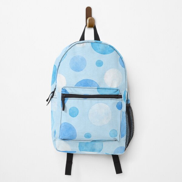 Item preview, Large sky blue and white polka dots designed and sold by Nolan6.