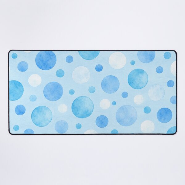 Item preview, Large sky blue and white polka dots designed and sold by Nolan6.