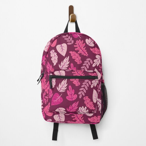 Item preview, Textured Autumn Canopy – Cozy Fall Foliage Pattern | Pink designed and sold by Frohyou.