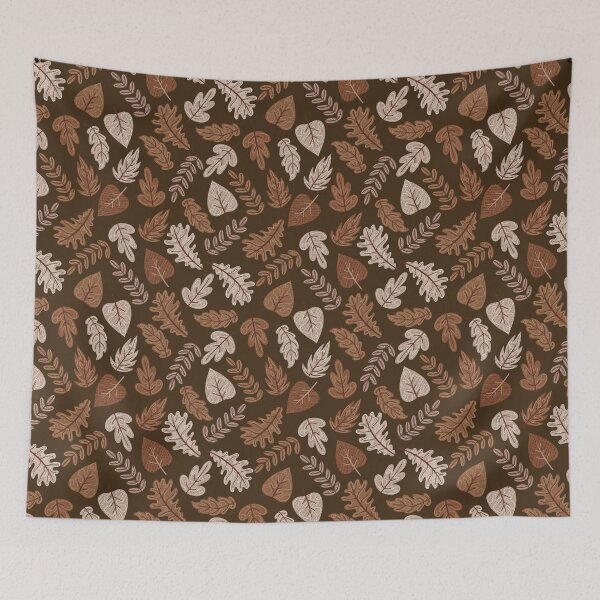 Item preview, Textured Autumn Canopy – Cozy Fall Foliage Pattern | Brown designed and sold by Frohyou.
