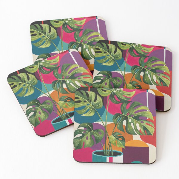 Item preview, Tropical Monstera Abstract Botanical designed and sold by NatArtSA.