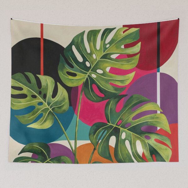 Item preview, Tropical Monstera Abstract Botanical designed and sold by NatArtSA.