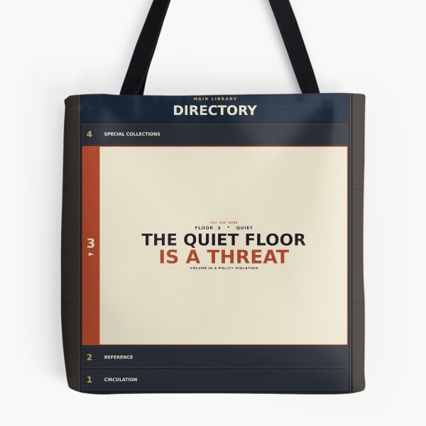 Item preview, The Quiet Floor Is A Threat designed and sold by PhoenixTShirtz.
