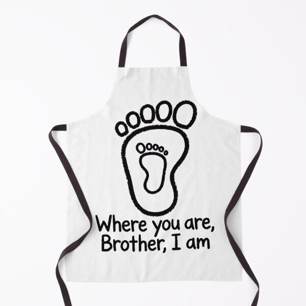 Item preview, Where You Are, Brother, I Am - Brother Footprint designed and sold by Surviving Monday Club.