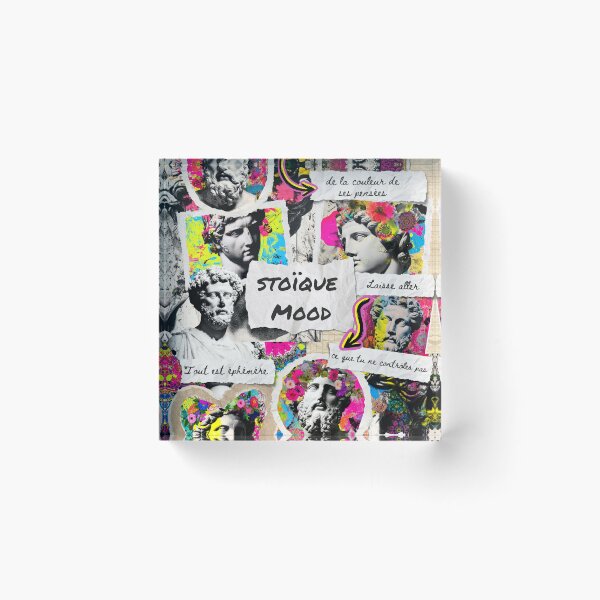 Item preview, Stoic Board — Philosophical Pop Art Moodboard designed and sold by KrisG-Art.