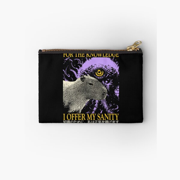 Item preview, I Offer My Sanity Horror Capybara   designed and sold by radercolorfuls.