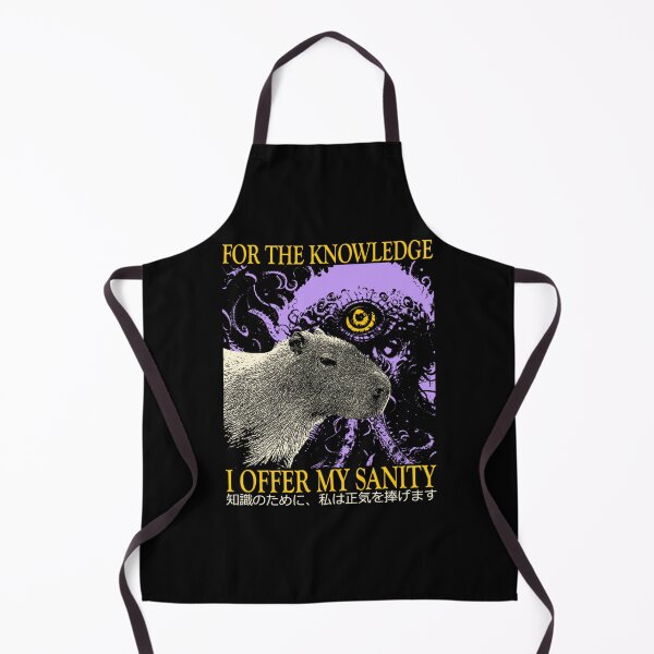 Item preview, I Offer My Sanity Horror Capybara   designed and sold by radercolorfuls.