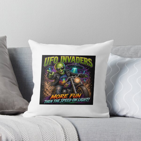 Item preview, UFO Freedoms Highways Route 66  Motorcycle art 8 x 10 t shirts hoodies pillows books phones clocks heat transfers designed and sold by oldwestcowboy.