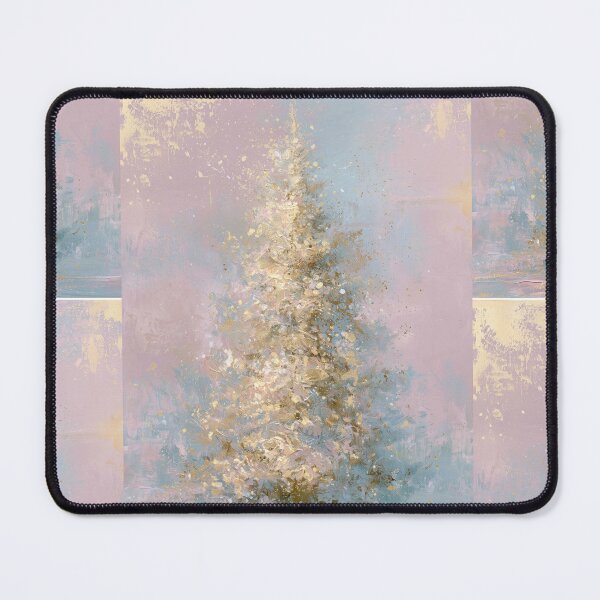Item preview, Pastel Gilded Christmas Tree card designed and sold by MendaciousMina.