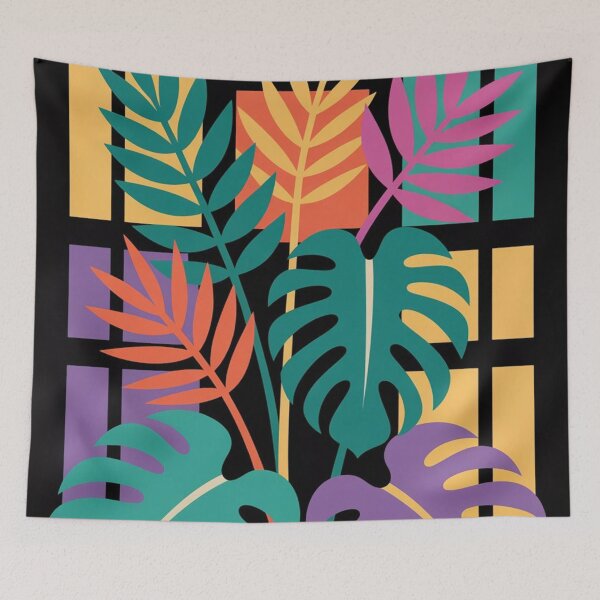 Item preview, Modern Tropical Monstera Jungle Pattern designed and sold by NatArtSA.