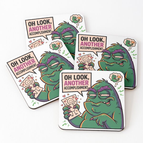 Item preview, Grumpy Monster's Sarcastic Accomplishment designed and sold by maplesoulkiller.