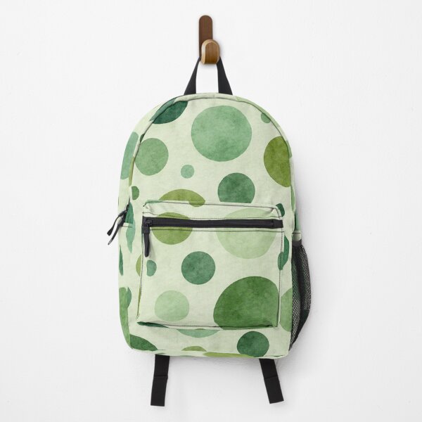Item preview, Large green polka dots in watercolor designed and sold by Nolan6.