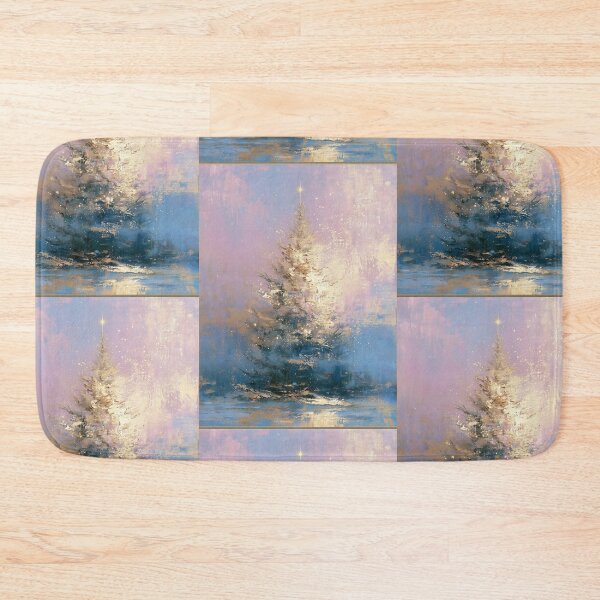 Item preview, Pastel Gilded Christmas Tree card designed and sold by MendaciousMina.