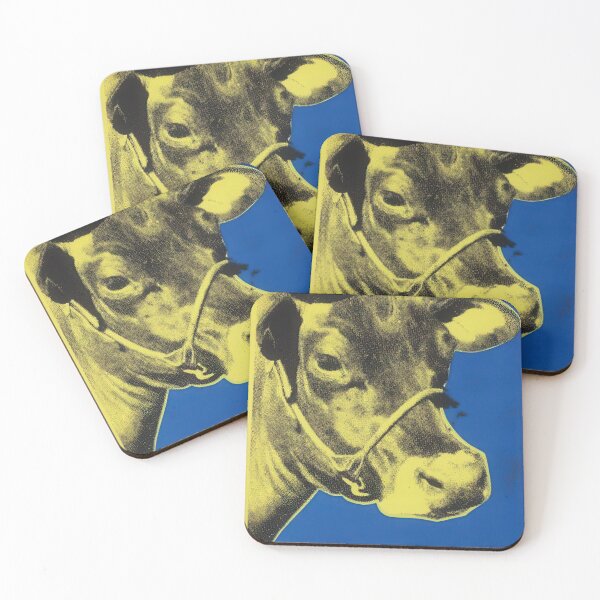 Aperçu de l'œuvre Vache (F. & S. II.12) - Estampe d'Andy Warhol créée et vendue par stevengrossman.