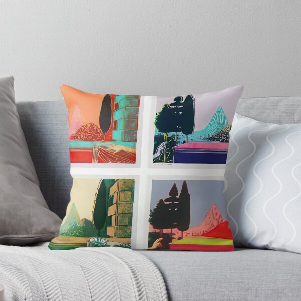 Item preview, Details of Renaissance Paintings (Leonardo da Vinci, The Annunciation, 1472) (complete set) - Print by Andy Warhol designed and sold by stevengrossman.