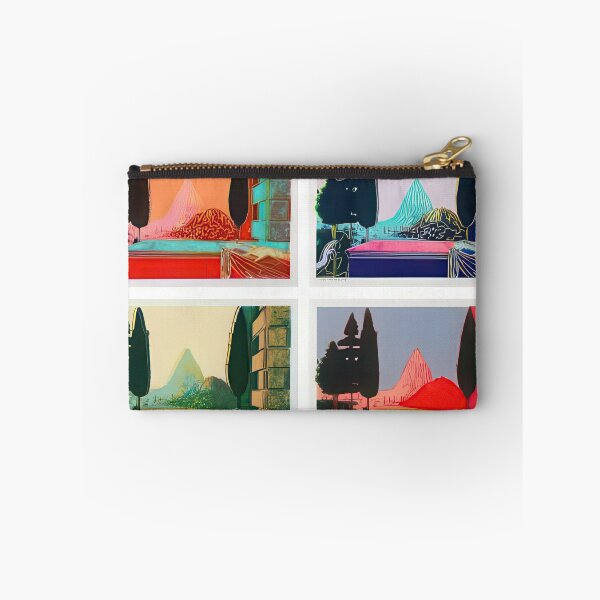 Item preview, Details of Renaissance Paintings (Leonardo da Vinci, The Annunciation, 1472) (complete set) - Print by Andy Warhol designed and sold by stevengrossman.