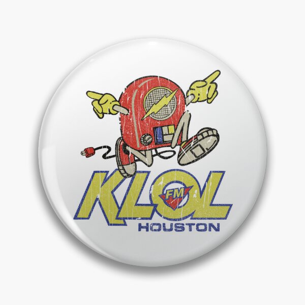 Item preview, KLOL FM Houston Vintage Radio designed and sold by NoirLuxeStudio.
